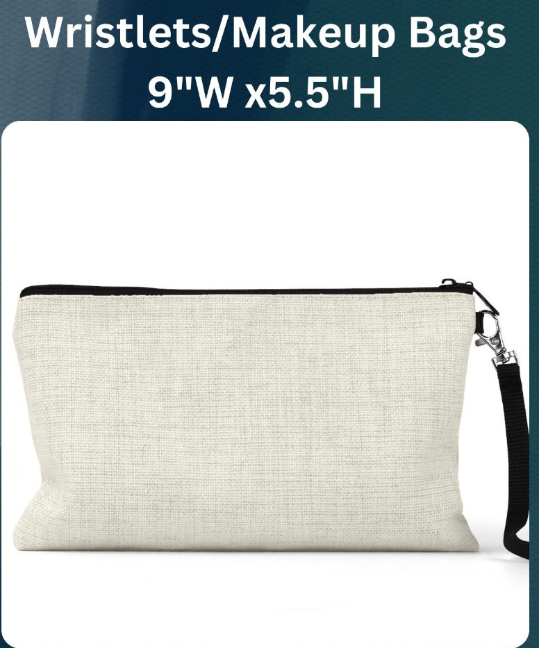 Tennis Zipper Bags with Wrist Strap