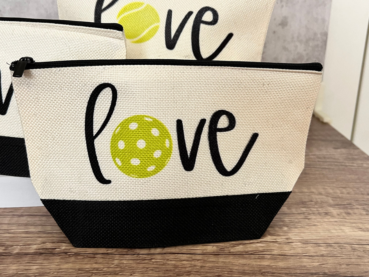 Sport Makeup Bag - Tennis, Golf or Pickleball