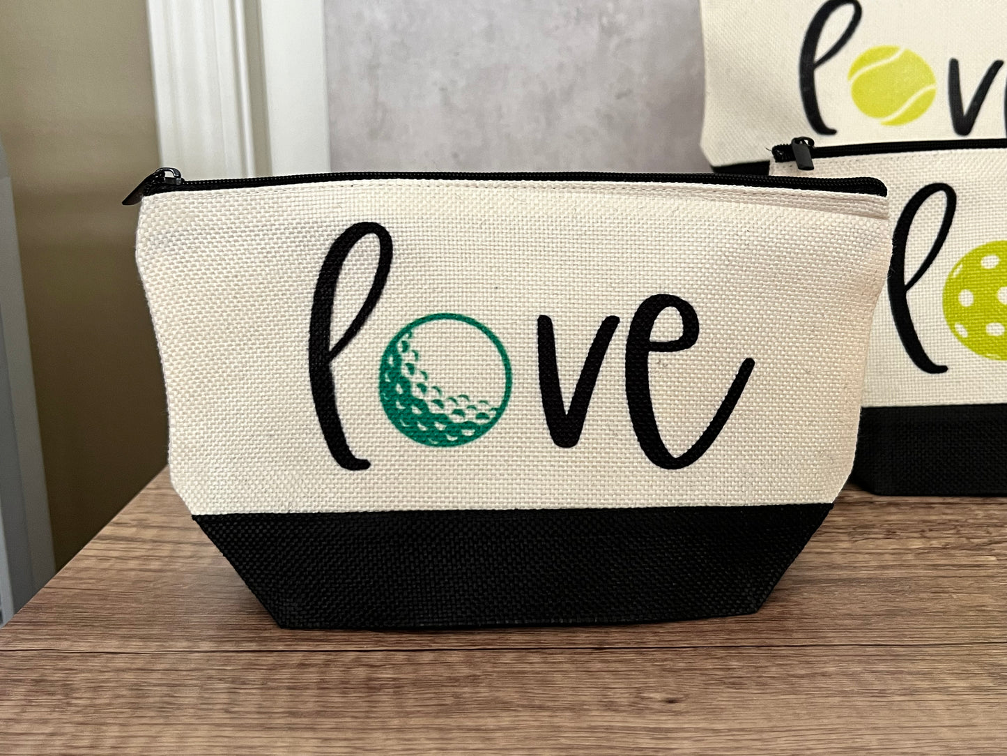 Sport Makeup Bag - Tennis, Golf or Pickleball